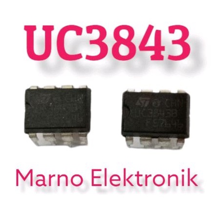 IC UC3843B UC 3843 B IC UC3843 IC DRIVER POWER SUPLY PSU