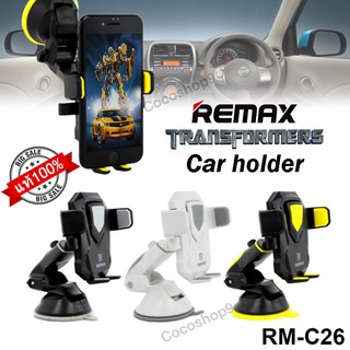Remax  RM-C26 ของแท้ Car Holder ที่วางมือถือ ขาจับมือถือ Anti Slip Adjustable Phone Car Dashboard Desktop Holder