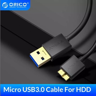 ORICO Mobile Hard Drive Cable Micro B to USB 3.0 TypeA 5Gbps High-Speed Transmission Extension Cord