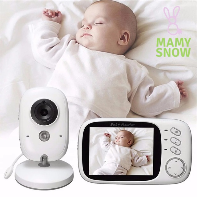 [ ส่งจากไทย 🇹🇭] เบบี้มอนิเตอร์ Baby Monitor กล้องดูแลเด็กไร้สาย พูดโต้ตอบได้ หน้าจอ 3.2 นิ้ว ไม่ต้อง