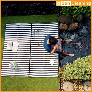 Sun Brand เสื่อพับปิกนิก ขนาด130x180cm. พับเก็บได้มีหูหิ้วน้ำหนักเบา มี 5สีให้เลือกซื้อ