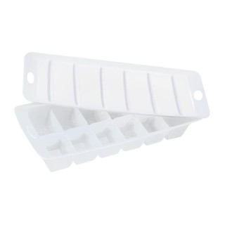 🔥The Best!! ที่ทำน้ำแข็ง JCJ 1113 สีขาว ภาชนะใส่น้ำและน้ำแข็ง ICE CUBE TRAY JCJ 1113 WHITE