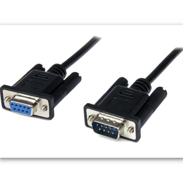 สาย DB9 RS232 Serial Cable - M/F (BLACK) 5M./10M.