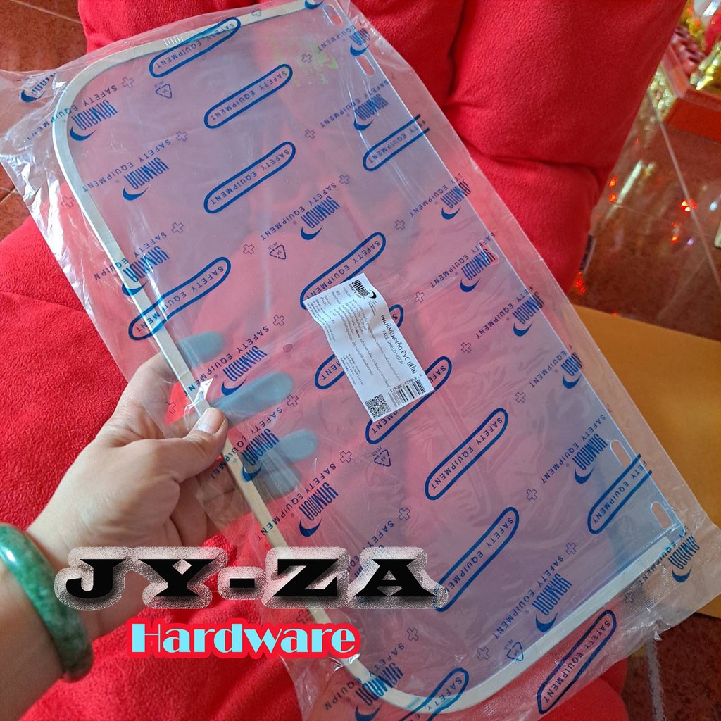 แผ่นใสกันสะเก็ด pvc Yamada กระบังหน้า ปกป้องใบหน้า งานเจียร งานเชื่ิอม
