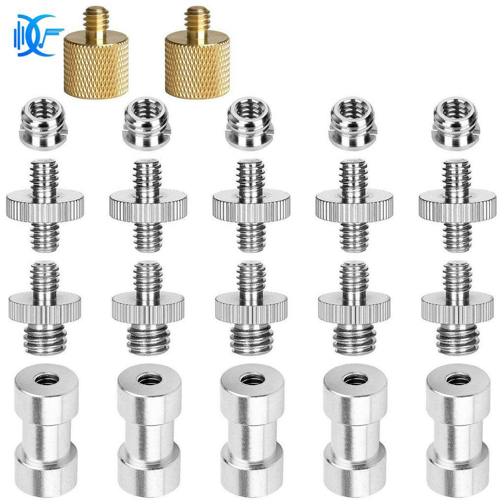 [D&F]22Pack Camera Screw Adapter 1/4 to 1/4 Screw Screw Mount Set