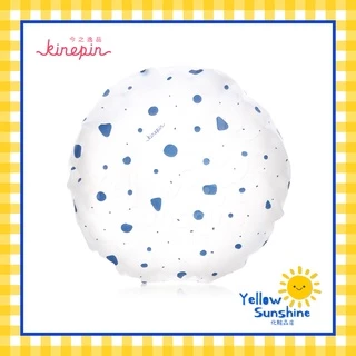 KINEPIN หมวกคลุมผมอาบน้ำ สไตล์มินิมอล หมวกคลุมผมอเนกประสงค์ รุ่น 2 ชิ้น/แพค หมวกอาบน้ำ Minimal Kinepin White Shower Cap