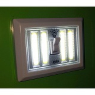 COB สวิทไฟ LED ไร้สายติดผนัง 40 LED ให้ความสว่างถึง 480 LUMENS -NIGHT LIGHT PLUS