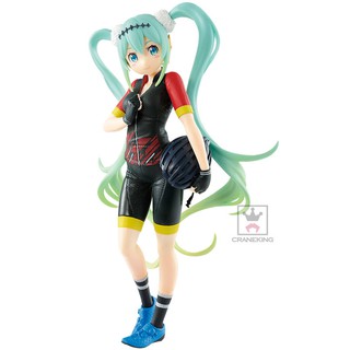 GOOD SMILE Racing - Hatsune Miku - EXQ Figure - Racing 2018 Team Ukyo Cheering Ver. (Banpresto)