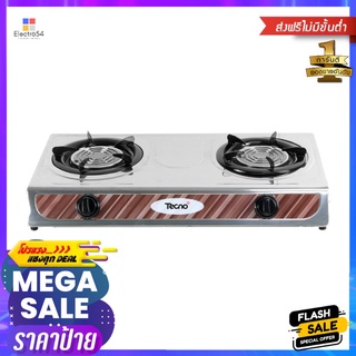 เตาแก๊สตั้งโต๊ะ 2 หัวแก๊ส TECNOSTAR IR 04 SGAS STOVE TABLE 2G SS TECNOSTAR IR 04