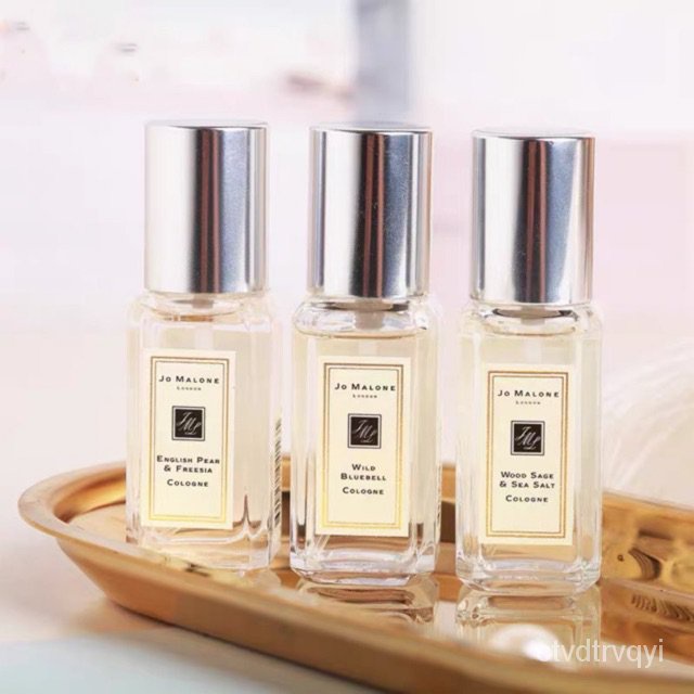 % แท้ Jomalone English Pear & Freesia   - Wild Bluebell - Wood Sage & Sea Salt 9ML alqO