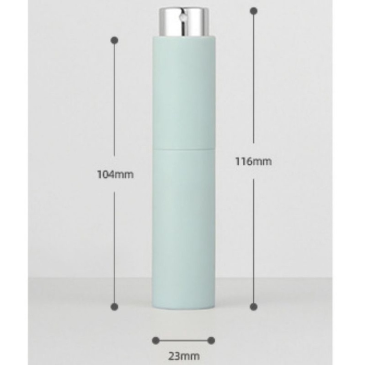 【M&P】⭐ ขวดแบ่งน้ำหอมพกพาแบบหมุนเปิด 10 ml สีพลาสเทล