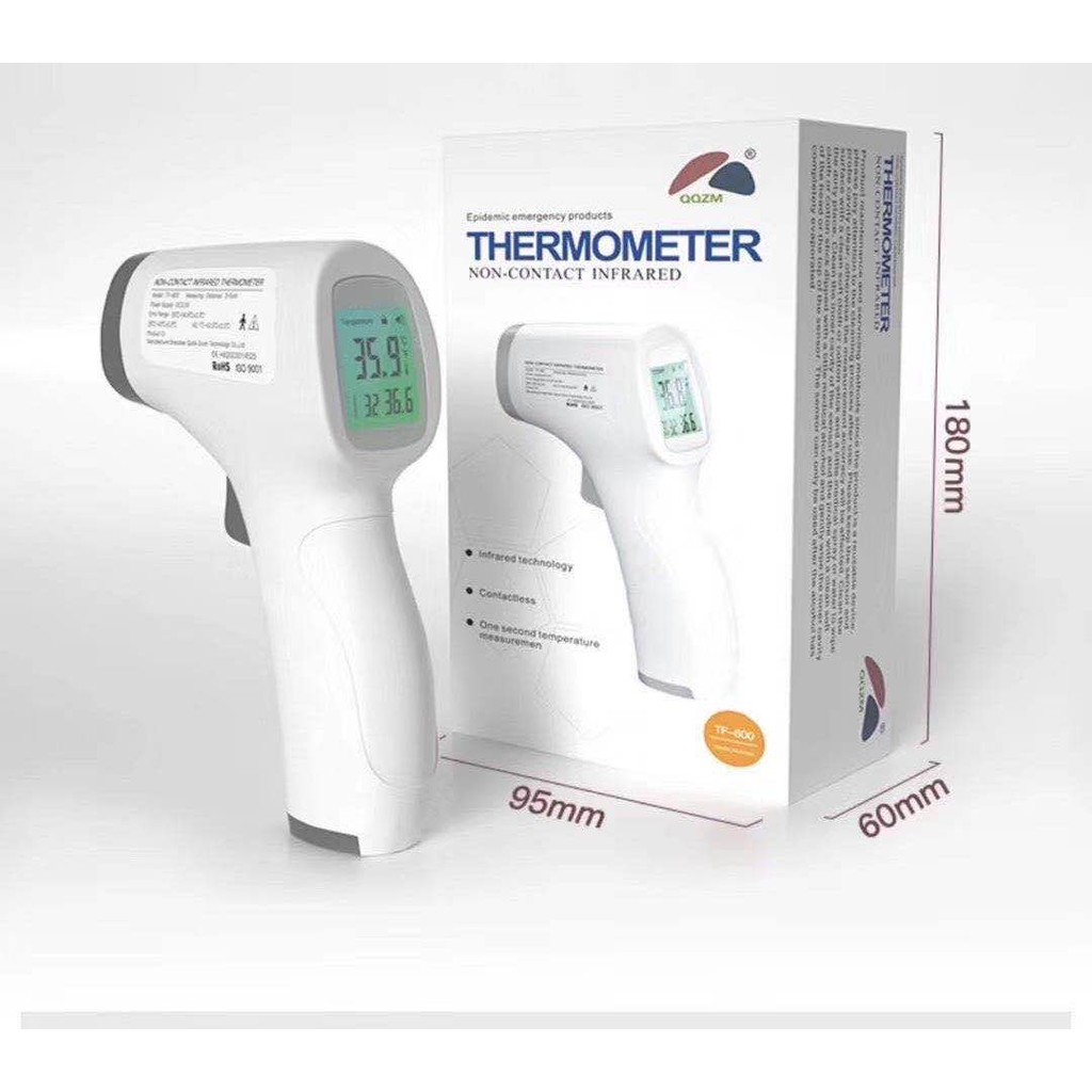 B002ปืนวัดไข้ 2ดิจิตอลอินฟราเรด Thermometer (สินค้าพร้อมส่ง)