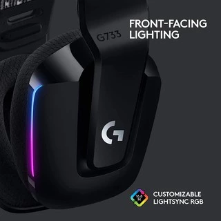 Logitech G733 LIGHTSPEED Wireless GAMING HEADSET PRO-G Driver and RGB LIGHTSYNC (หูฟังเกมมิ่งไร้สายพร้อมไมค์)