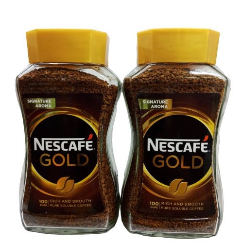 กาแฟเนสโกฝาทอง  200กรัม1ขวด