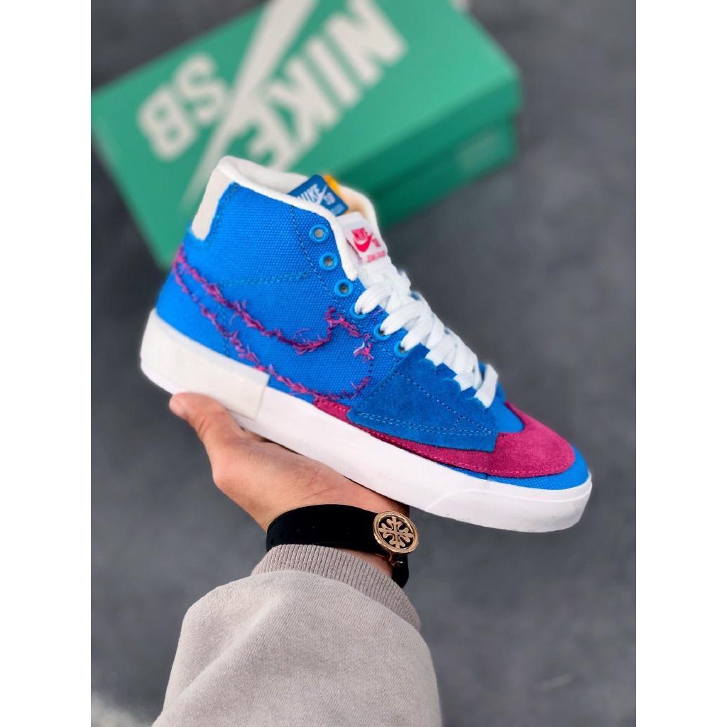 nike patch blazers