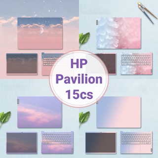 สติกเกอร์ฟิล์มติดแป้นพิมพ์แล็ปท็อป สามด้าน สําหรับ HP Pavilion 15cs 15 นิ้ว 15s-EQ 15 นิ้ว 14-am 14s-cf 14s-dk 14-dv 14-ec 15-eg 14-bs