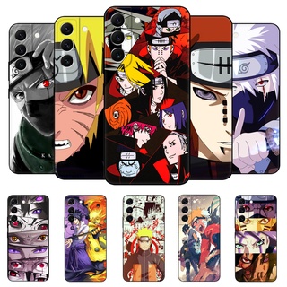 เคสโทรศัพท์มือถือ ซิลิโคนนิ่ม Tpu ลายการ์ตูนนารูโตะ สีดํา สําหรับ Samsung Galaxy S22 Plus Ultra S22 5G A13 4G LTE 5G