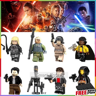 Rebolt ฟิกเกอร์ Obi-Wan Rose Tico Lando Calrissian IG-88 Quay Tolsite Star Wars ขนาดเล็ก PG8142