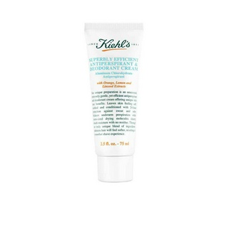 *ของแท้ Kiehls Superbly Efficient Anti-Perspirant &amp; Deodorant Cream 75ml. ผลิตภัณฑ์ระงับกลิ่นกายสูตรอ่อนโยน