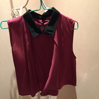 Magenta crop top used