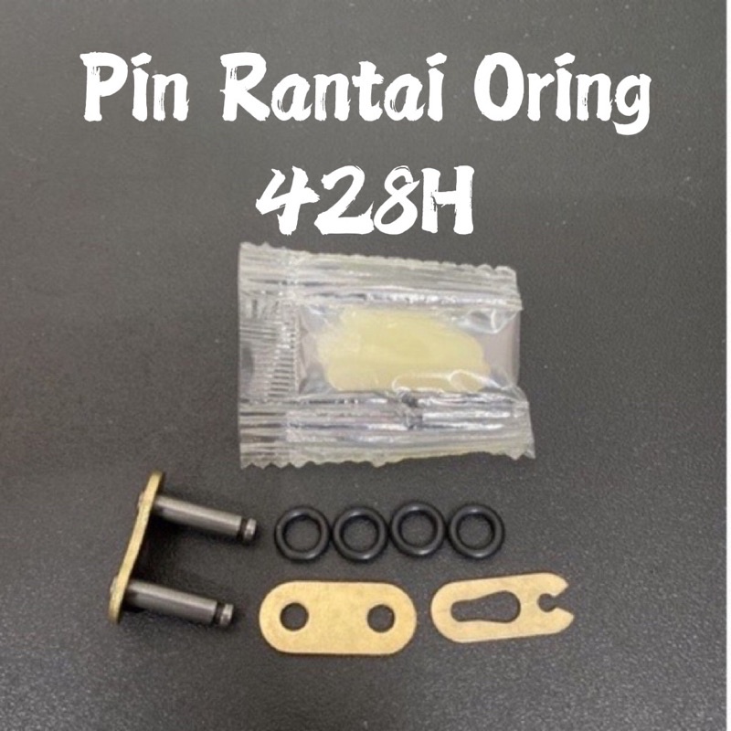Pin Rantai 428H Oring Chain Joint Oring Pin Rantai Motorcycles