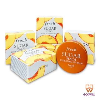 Fresh - Sugar Peach Hydrating Lip Balm 6g - Ship From Hong Kong