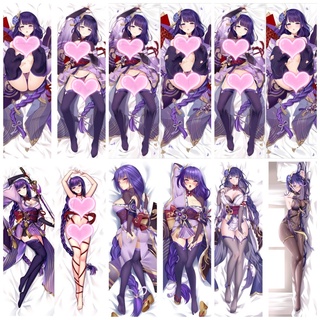 ปลอกหมอน ลายเกม Genshin Impact Beelzebul Raiden Dakimakura ขนาด 50X150 ซม. สําหรับผู้ชาย