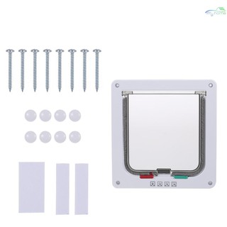 ประตูสำหรับสัตว์เลี้ยง ขนาดเล็ก ปิดอัตโนมัติ Safe Ferromagnetic ติดตั้งง่าย M &amp; H