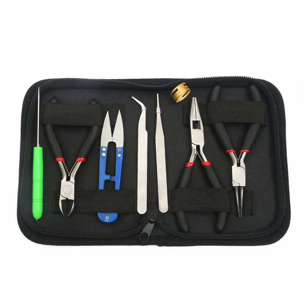 ชุดเครื่องมือ DIY สำหรับทำสร้อยข้อมือและเครื่องประกัด  คีม แหนบ กรรไกร