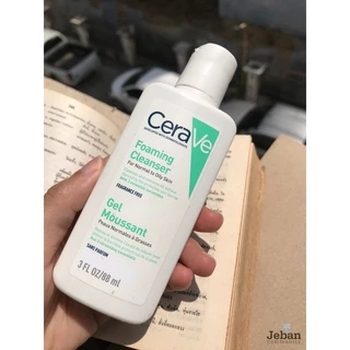 CeraVe Foaming Cleanser 88 ml เซราวี โฟมมิ่ง คลีนเซอร์ 88 มล.