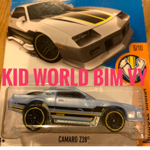 Hot Wheels basic Camaro Z28 DHR37 รถโมเดล