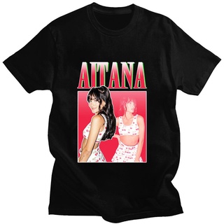 T-shirt  เสื้อยืดแขนสั้นลําลอง ผ้าฝ้าย 100% พิมพ์ลายโปสเตอร์ Aitana Ocana Singer Send Sisters American ทรงหลวม สําหรับคู