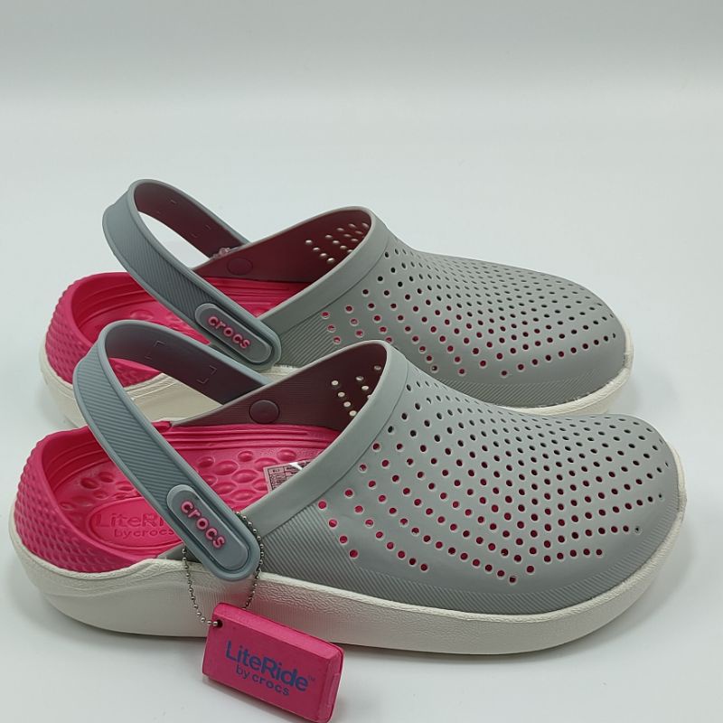 Crocs Lite Ride Clog รองเท้าแตะ แบบลำลอง มาใหม่สุดฮิต ใส่ได้ทุกเพศ - na ...