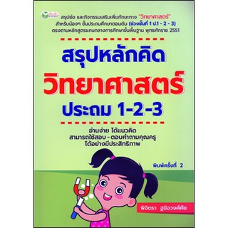 สรุปหลักคิด วิทยาศาสตร์ ประถม 1-2-3