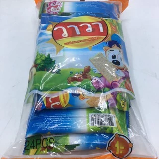 วาวา เวเฟอร์อบกรอบรสซีฟูดส์ 1 แพค 24 ชิ้น
