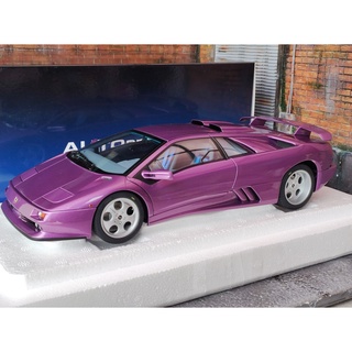 โมเดลรถDIABLO 1/18 โมเดลรถแลมโบกินี่ Autoart 79141 LAMBORGHINI DIABLO SE30 JOTA 1:18 โมเดลรถของขวัญ