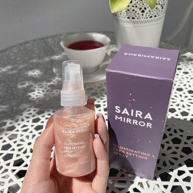 Saira mirror ลอคเมคอัพ ไม่เกิดสิวเเน่นอน