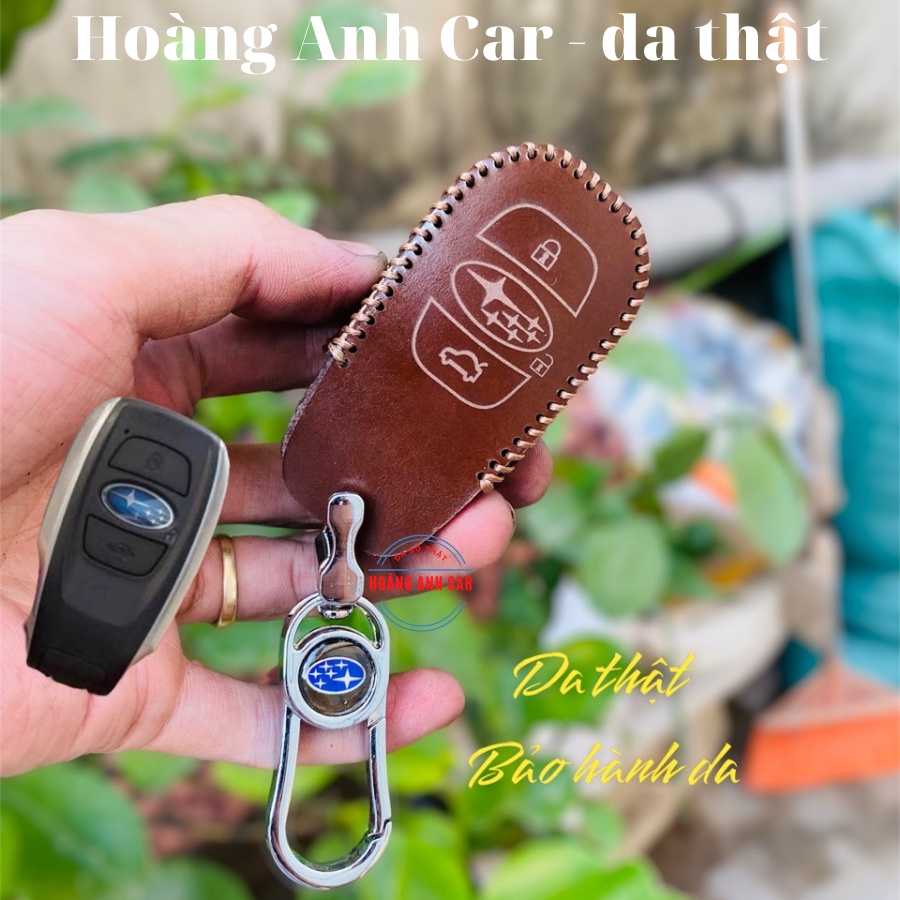 SUBARU,Subaru Forester, WRX, XV, Outback, Legacy เคสกุญแจหนังวัวแท้