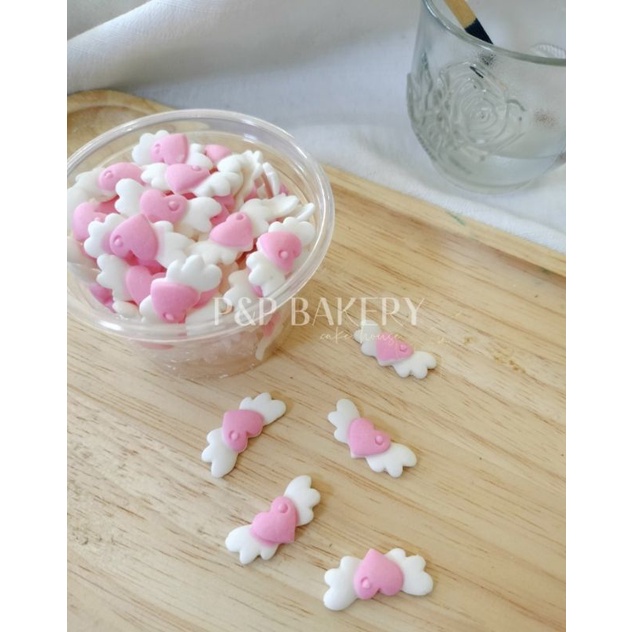 กัมเพสหัวใจติดปีก ใช้เวลาจัดทำ 2 วัน  ขั้นต่ำออเดอร์ละ 50 บาท