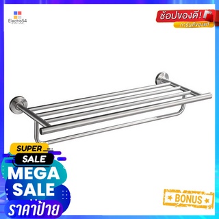 ชั้นวางพร้อมราว MOYA LJ-2020 สเตนเลสTOWEL SHELF MOYA LJ-2020 STAINLESS