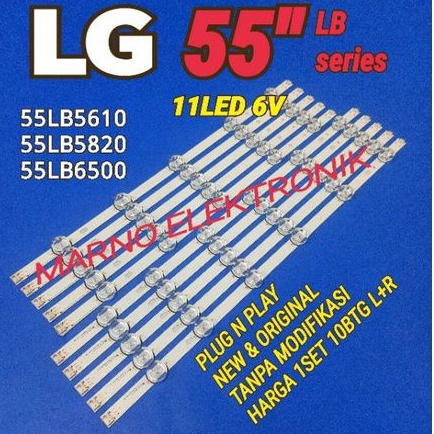 LG 55INCH LED TV BL BACKLIGHT 55LB5610 55LB5820 55LB6500 55IN 55LB ใหม่