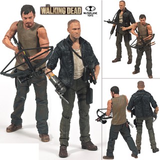 Model Figma งานแท้ McFarlane Toys The Walking Dead เดอะวอล์กกิงเดด Merle &amp; Daryl Dixon เมิร์ล และ แดริล ดิกสัน Michael