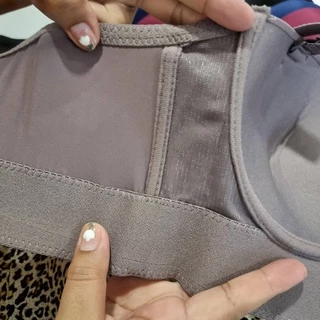 🌸👙 Angel Bra เสื้อในมีโครงทรงเกาะอกครึ่งเต้า สำหรับสาวอวบขนาด 6 ตะขอ ปรับได้ 4 ระดับ 🌸👙