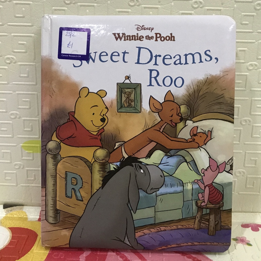 หนังสือภาษาอังกฤษ DISNEY Winnie the Pooh sweet Dreams, Roo มือสอง