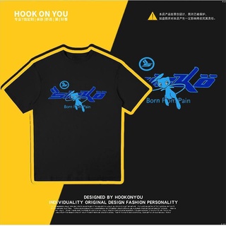 [COD]เสื้อยืดแขนสั้นลําลอง พิมพ์ลายการ์ตูนโปเกม่อน แฟชั่นฤดูร้อน สําหรับผู้ชาย และผู้หญิง 2022S-5XL