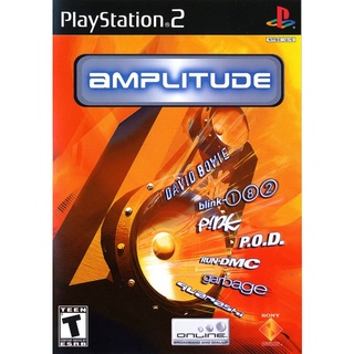 Amplitude (USA) PS2 แผ่นเกมส์ps2 เกมเพล2 แนวดนตรี