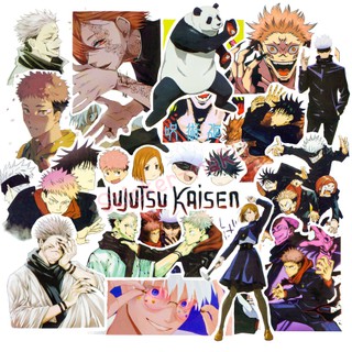 SK18🇹🇭 สติ๊กเกอร์ มหาเวทย์ผนึกมาร Jujutsu Kaisen Sticker เลือกแบบได้ PVC แบบมัน สติกเกอร์สำหรับติด Notebook PS5 Switch