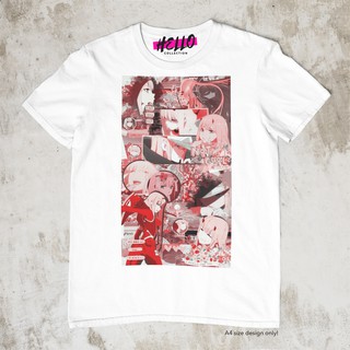 Darling In The Franxx - Zero Two Port ver1 Anime Shirt เสื้อยืด