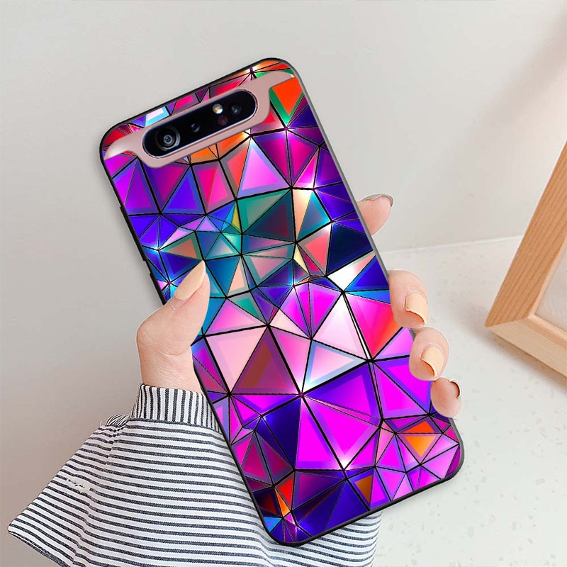 ใหม่ เคสโทรศัพท์ซิลิโคน TPU แบบนิ่ม หรูหรา สําหรับ Samsung Galaxy A80 GalaxyA80 A 80 SM-A805F A805 A