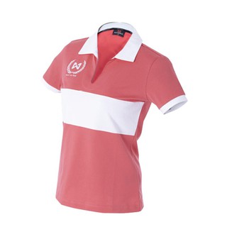 WARRIX SPORT เสื้อโปโลวินเทจ ผู้หญิง ปักตราWARRIX ช่อมะกอก รุ่น WA-3306W